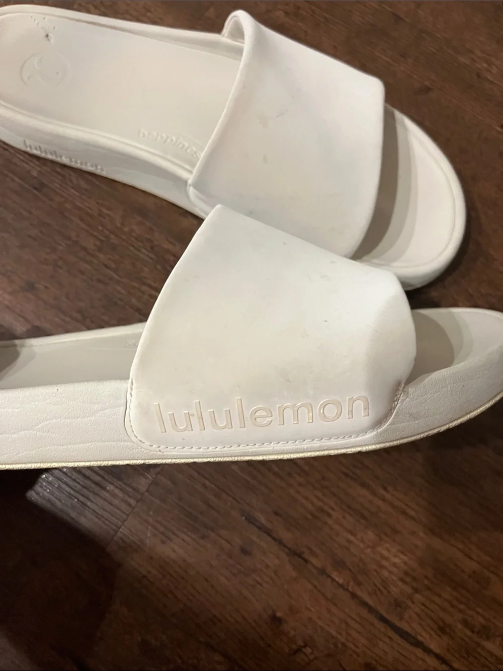 lululemon athletica White Single-Band Slide